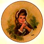 Sweet Long Ago collector plate by Lorraine Trester