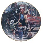 The Desperadoes collector plate by Don Crook