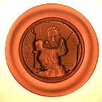 Rockwell's Triple Self Portrait collector plate by Roger Brown