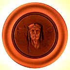 The Spirit Of Lindbergh collector plate by Roger Brown