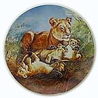 A Watchful Eye collector plate by Yin-Rei Hicks