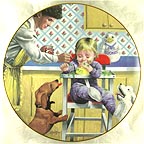 Cruel And Unusual Punishment collector plate by Don Crook