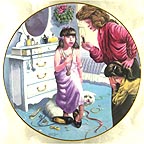 Self Incrimination collector plate by Don Crook