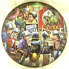 Right To Vote collector plate by Don Crook