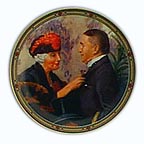 Love's Reward collector plate by Norman Rockwell