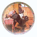 The Musician's Magic collector plate by Norman Rockwell