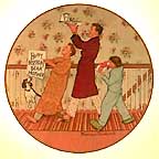 Happy Berthday, Dear Mother collector plate by Norman Rockwell