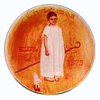 Angel With A Black Eye collector plate by Norman Rockwell