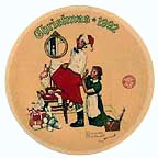 The Christmas Surprise collector plate by Norman Rockwell