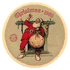 Filling The Stockings collector plate by Norman Rockwell