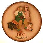 The Shoemaker collector plate by Norman Rockwell