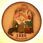The Toymaker collector plate by Norman Rockwell