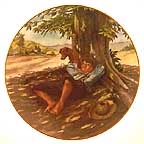 Spring Fever collector plate by Norman Rockwell