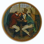 Clinching The Deal collector plate by Norman Rockwell