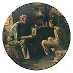 The Apprentice collector plate by Norman Rockwell