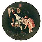 The Dreamer collector plate by Norman Rockwell