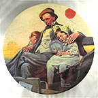 Home From The County Fair collector plate by Norman Rockwell
