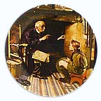 The Veteran collector plate by Norman Rockwell