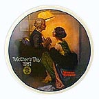After The Party collector plate by Norman Rockwell