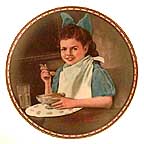 Good Intentions collector plate by Norman Rockwell