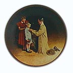 Ready For The World collector plate by Norman Rockwell