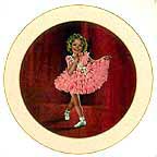 Baby Take A Bow collector plate by William Jacobson