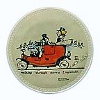 Walking Through Merry England collector plate by Norman Rockwell