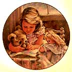 Our Father collector plate by Abbie Williams