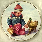 Handful of Love collector plate by Abbie Williams