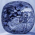 Nils With His Geese collector plate by Gunnar Nyland