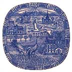 Nils In Vaestergoetland collector plate by Gunnar Nyland
