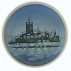 The Castle Cochem collector plate by Helmut Drexler
