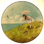 One Lovely Yesterday collector plate by Lorraine Trester