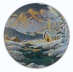 Peace On Earth collector plate by Frank Kecskes, Jr.