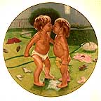 Just Friends collector plate by L. Henry