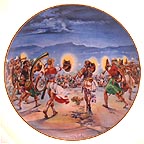 Gideon's Three Hundred collector plate by Yiannis Koutsis