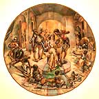 Jacob's Wedding collector plate by Yiannis Koutsis