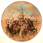 Tower Of Babel collector plate by Yiannis Koutsis