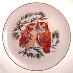 Warmth (Winter) collector plate by Gunther Granget