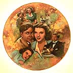 Judy And Mickey collector plate by Lawrence W. Whittaker