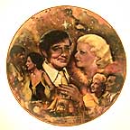 The King And His Ladies collector plate by Lawrence W. Whittaker