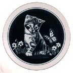 Are You A Flower? collector plate by Rudy Droguett