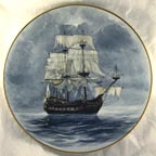 The Flying Dutchman collector plate by Alan D'Estrehan