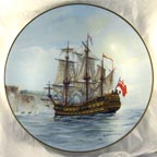 The Gaspe Bay collector plate by Alan D'Estrehan