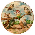 The Happy Chorus collector plate by Seima