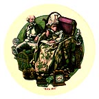 Little Nell collector plate by Konrad Hack