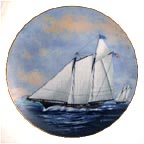 America collector plate by Alan D'Estrehan