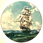 Running Free collector plate by John Stobart