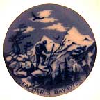 Mountaineer collector plate