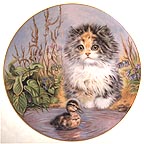 Just Ducky collector plate by Pam Cooper